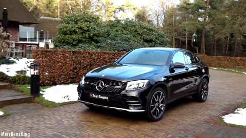 2018 奔驰 AMG GLC43 Coupe 4Matic 加速 驾驶 声浪