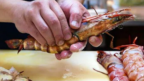 日本街头美食——虎虾料理