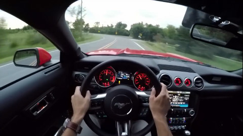第一人称 福特 野马 Ecoboost 手动挡 公路驾驶