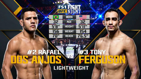 UFC:夜魔 托尼-弗格森 VS 多斯-安乔斯