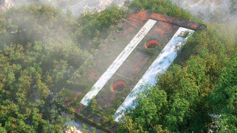 C4D景观场景制作