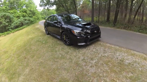 第一人称 斯巴鲁 WRX STi 林间公路