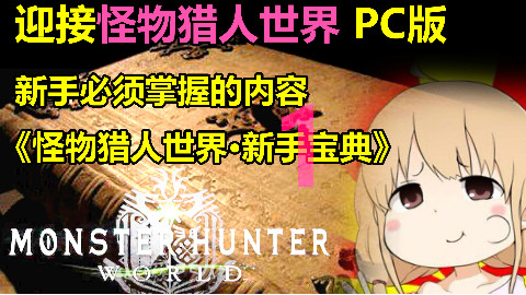 【大熊】萌新不可错过的MHW新手教学《怪物猎人世界●新手宝典》—村庄篇
