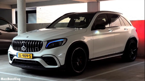 2019 奔驰 AMG GLC 63 S 4Matic 内外一览 公路驾驶车内视角