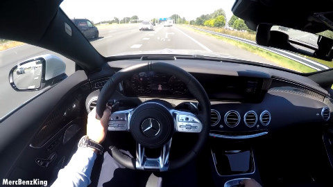 2019 奔驰 AMG S63 Coupe AMG 车内视角