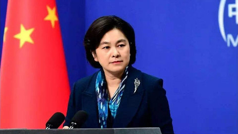 日本散播“中国威胁论” 华春莹:不用你说三道四