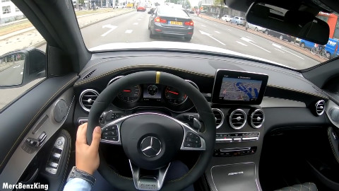 第一人称 2019 奔驰 AMG GLC 63 S 4Matic 加速声浪