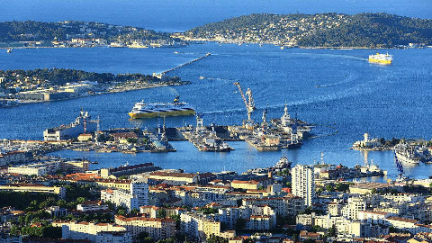 【点兵885】土伦军港——法国海军几百年的荣辱都在这一湾海水