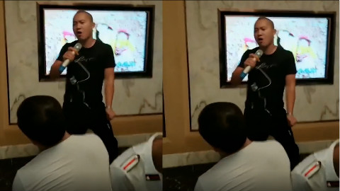 自古KTV出大神!这一开口,KTV秒变演唱会