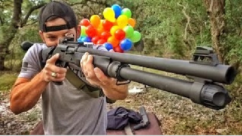 【爆破牧场】最好的家庭防卫武器?伯奈利M4!(蛋清字幕)