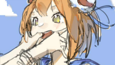 画一幅简单的AC娘!