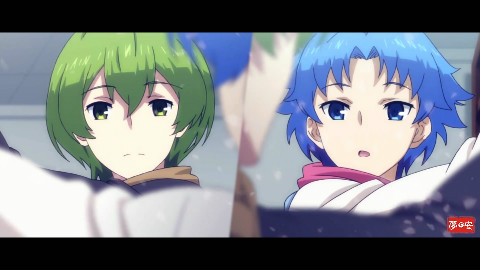 【绿蓝MAD】很喜欢你(超短 / 明日、僕は君に会いに行く。)
