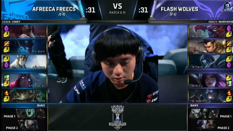 【LMS解說】小組賽第6日 A組 AFS vs FW 還以為是RNG 閃電狼拿出四保一凱莎陣容