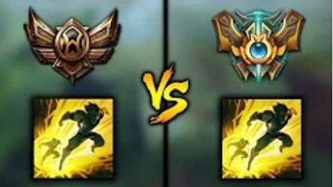 【英雄联盟搞笑集锦】青铜闪现VS王者闪现