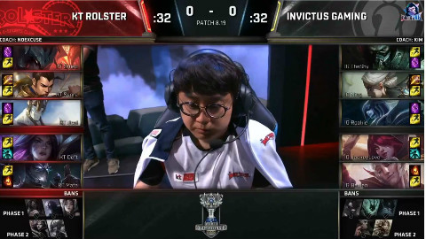 【LMS解说】八强赛 KT vs IG 第1場 第2场 合并