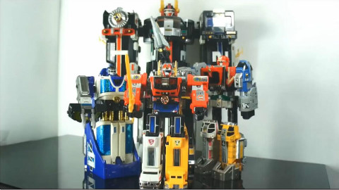 【转自油管】Dx PR Lightspeed Rescue - GogoV 救急戦隊ゴーゴーファイブ