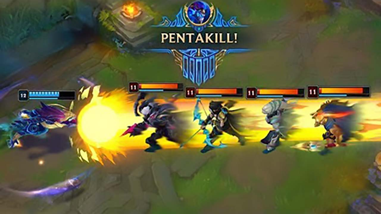 LOL:史上最精彩的五杀!看完才知道自己根本不会玩LOL