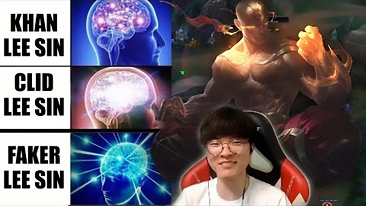 LOL:世界上最强的盲僧就是李相赫!Faker直播集锦