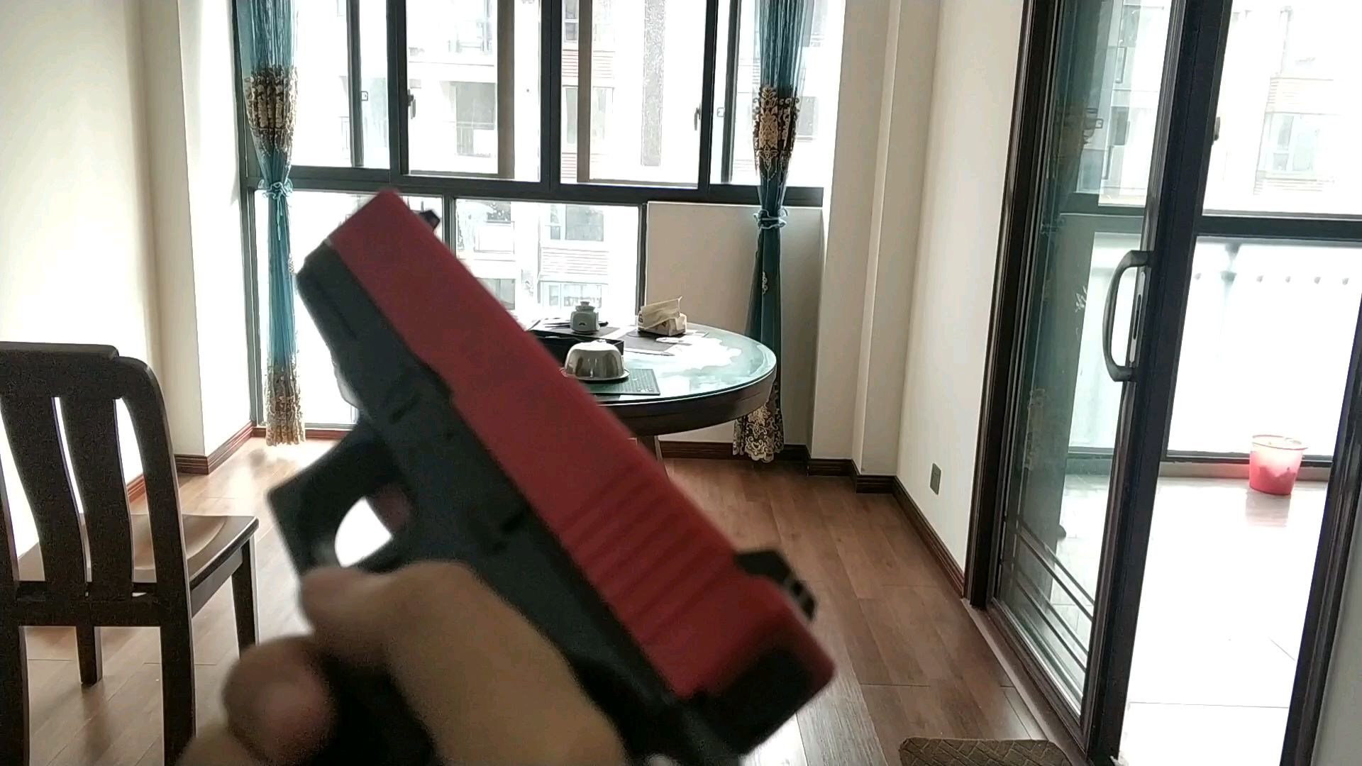 p1上手试射!