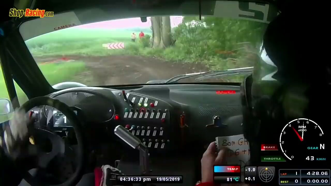 【拉力赛车】车内视角