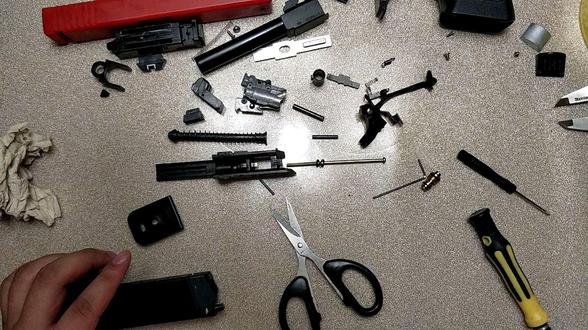 忽必烈p1全部件拆解