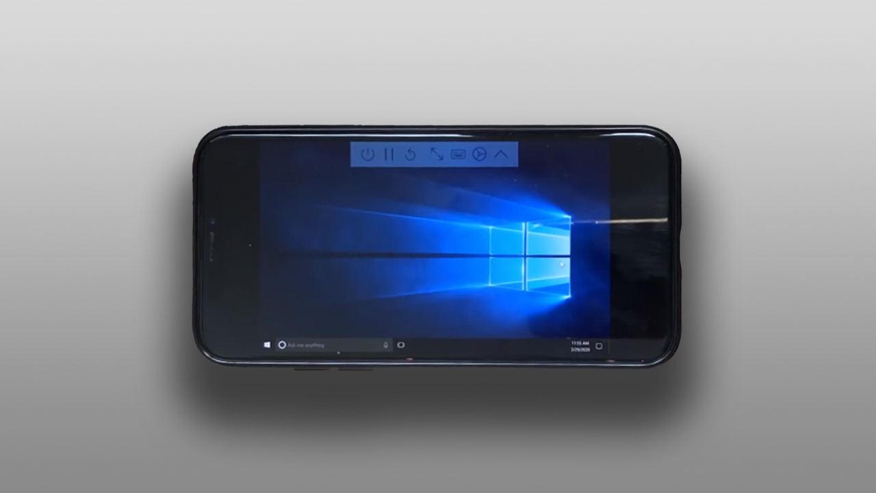 不用破解不用越狱!iPhone能成功运行Windows了