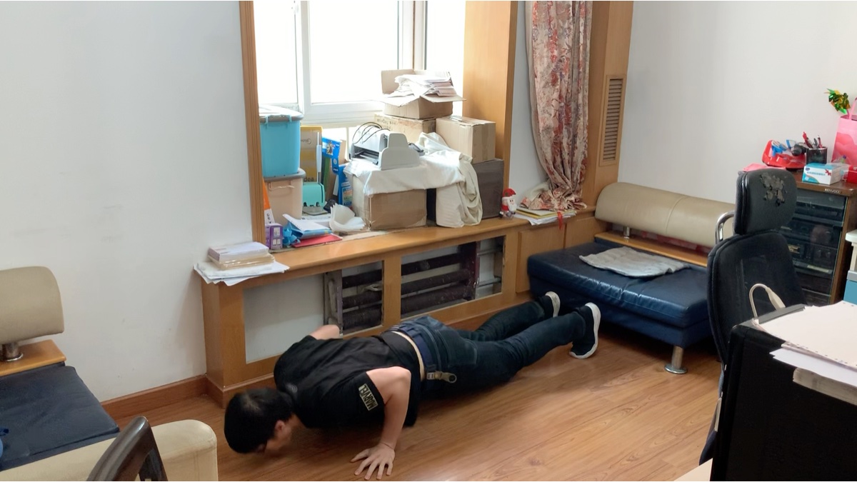 每日100波比跳，坚持到死，第217天