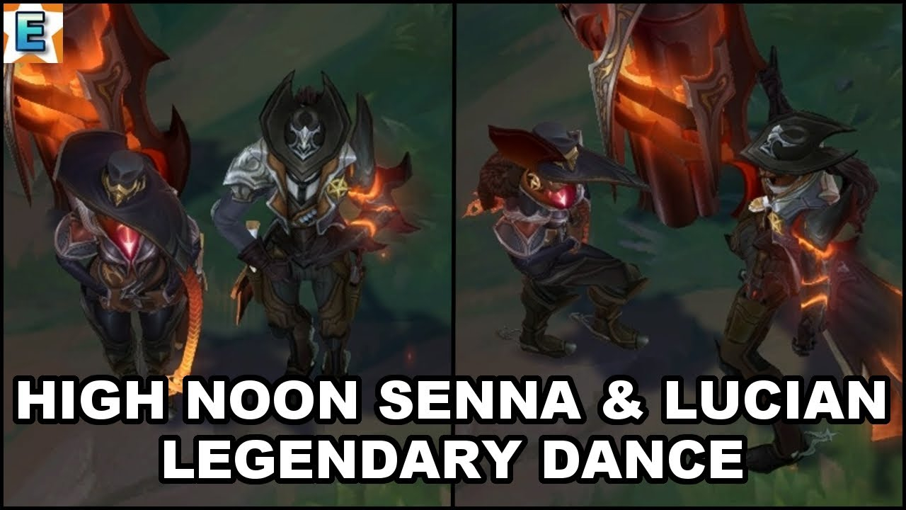 lol:西部魔影赛娜与卢锡安疯狂尬舞,这笑声太魔性了