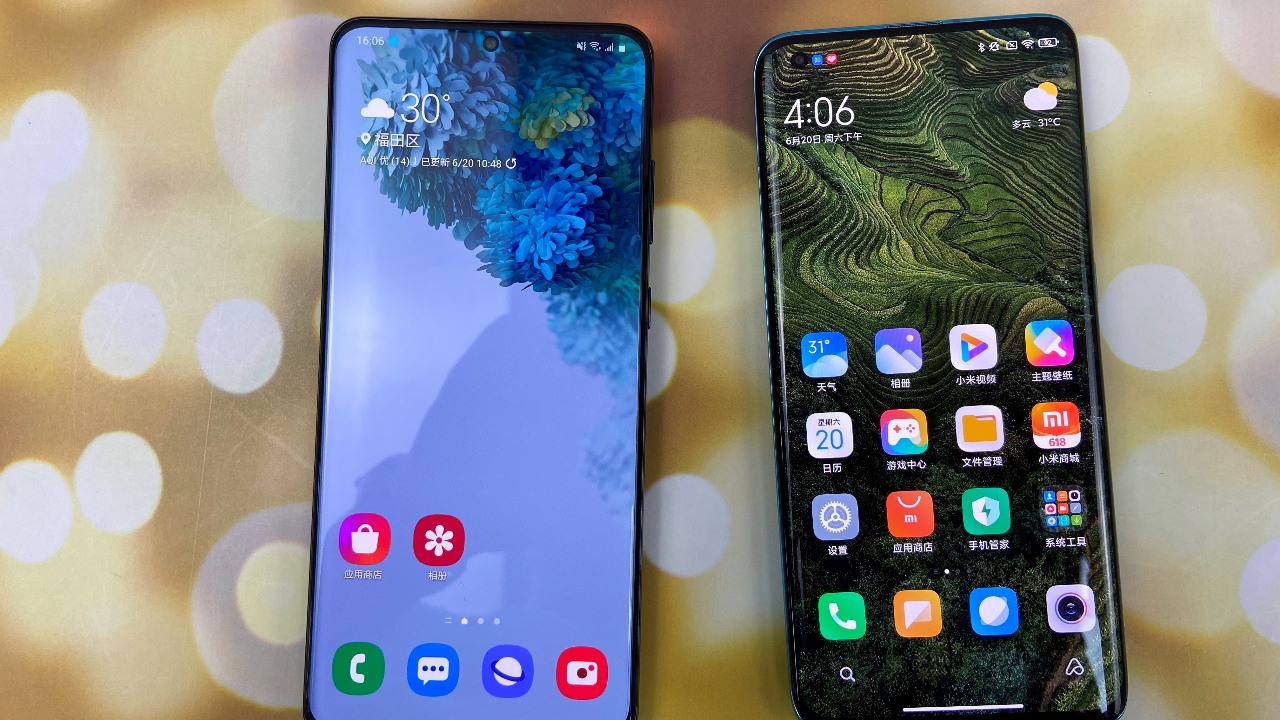 MIUI12真有说的那么好?对比OneUI2.0,直接碾压?
