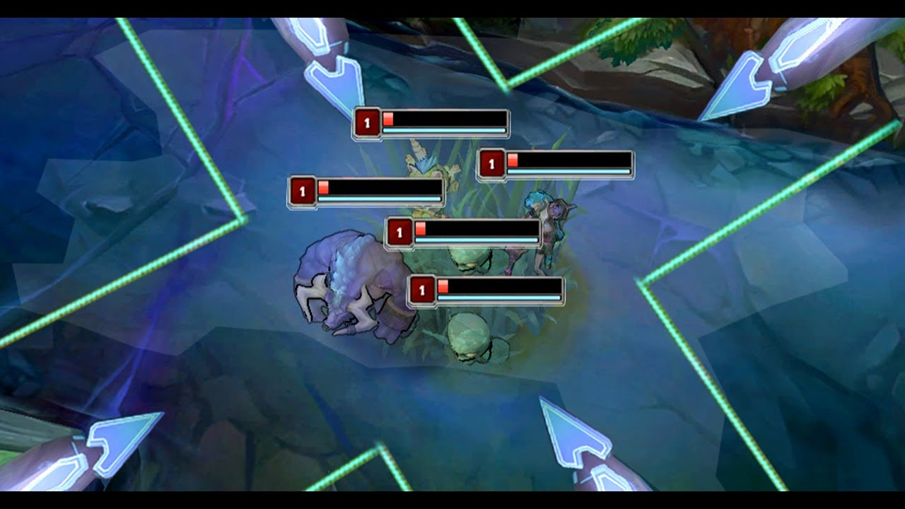 LOL:精彩操作集锦,残血不要扎堆这就是教训