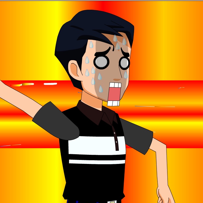 搞笑配音动画叔叔路上遇到碰瓷结果出现老虎把坏人吓走了