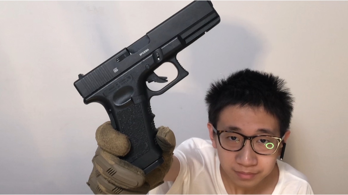 【水弹cs】忽必烈p1展示!水弹!射击!