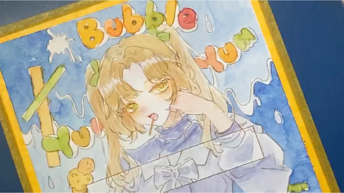 99包邮的16k水彩线稿本开箱