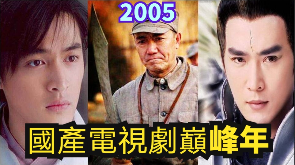 【国产剧巅峰年】2005年,国产剧有多吓人?17部神剧疯狂输出,成就巅峰之年!