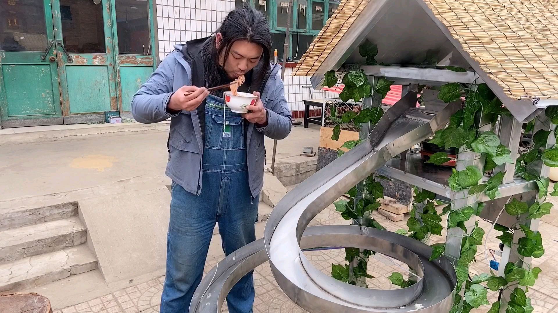 自制家用流水自动煮面机