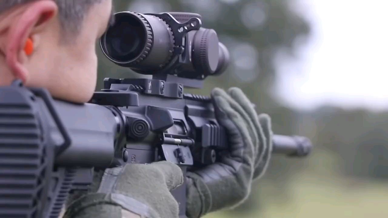 HK416远程精确射手训练,德国工艺真是完美!