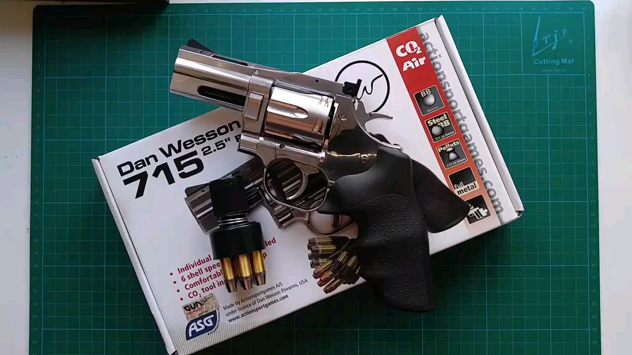 Python 357 Custom 6mm CO2左轮