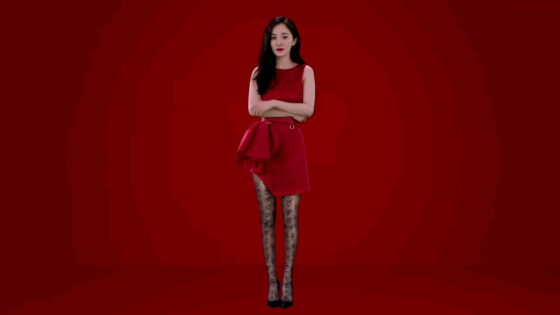 甜幂来袭 杨幂CALZEDONIA