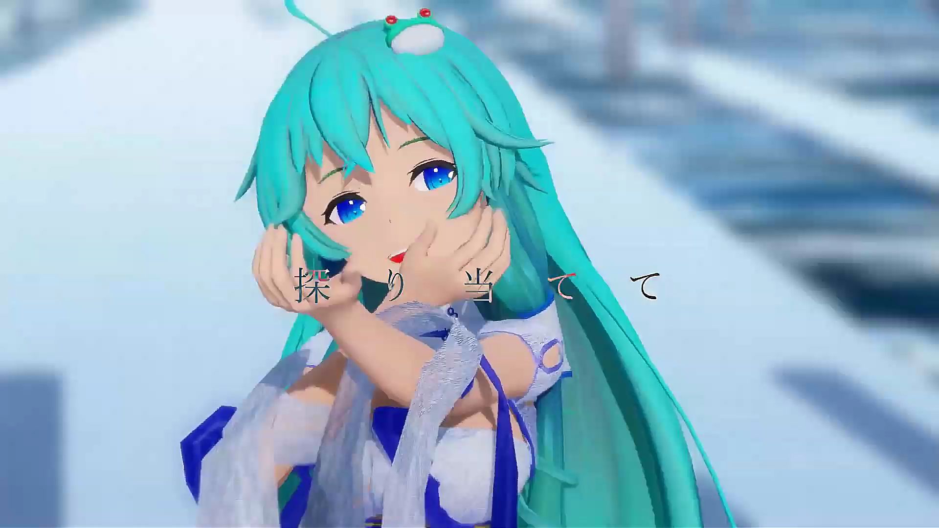 【东方MMD】Gimme×Gimme【早苗,灵梦】