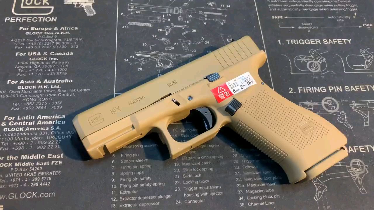 UMAREX VFC G19X GBB 开箱测试