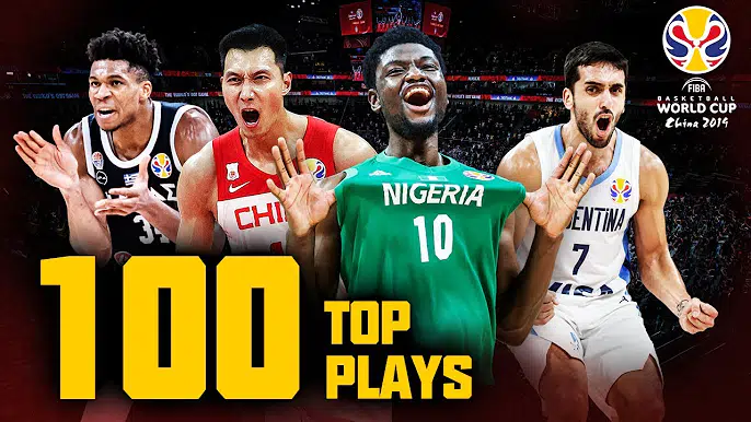 2019篮球世界杯100佳球!!