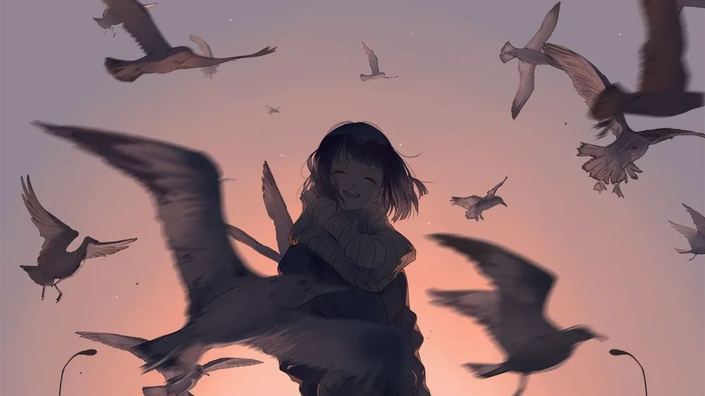 『高考应援/治愈向』风雨过后的色彩和你一样的温柔