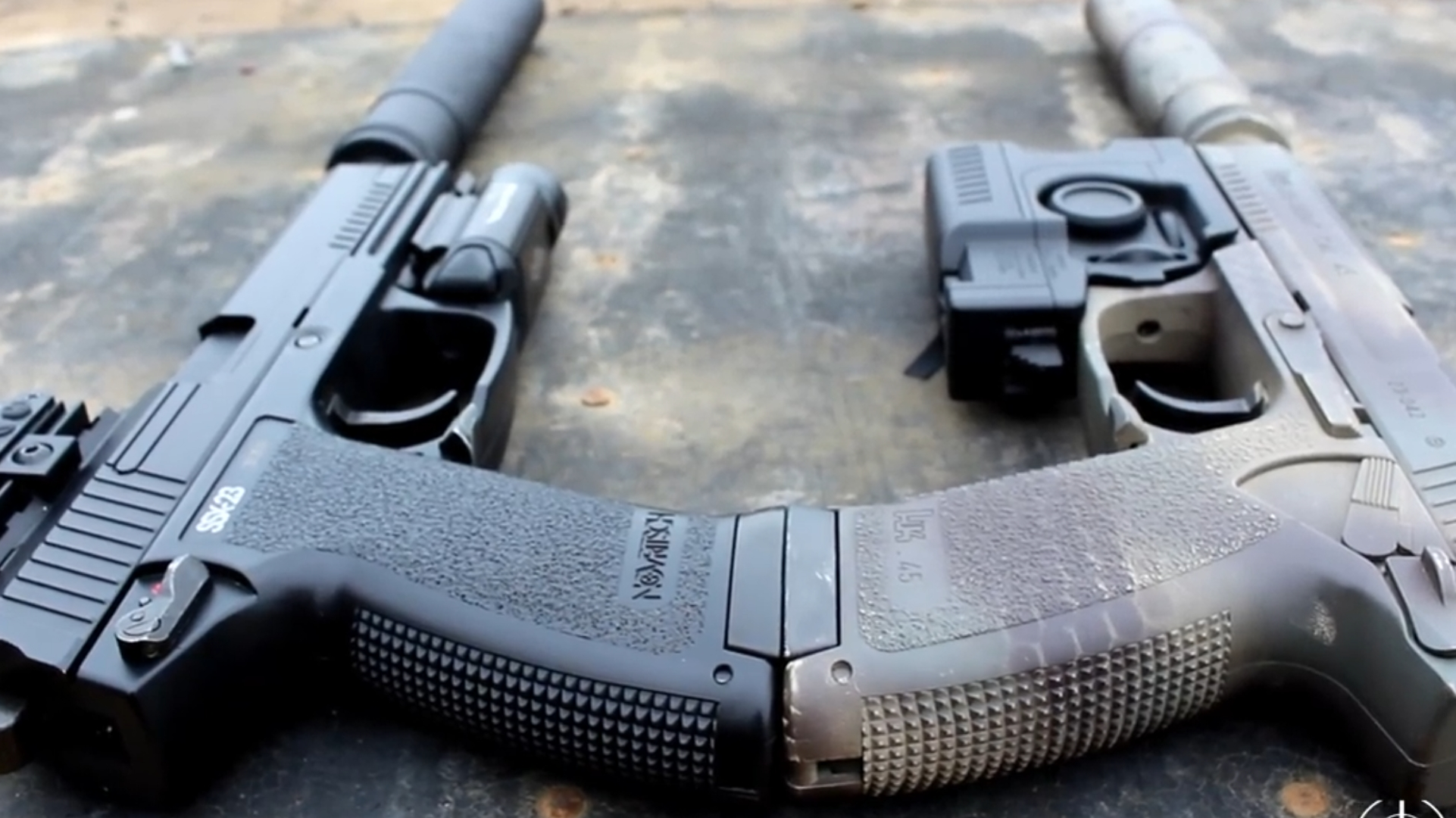 TOKYO MARUI MK23 VS NOVRISTCH SSX23 对比测试