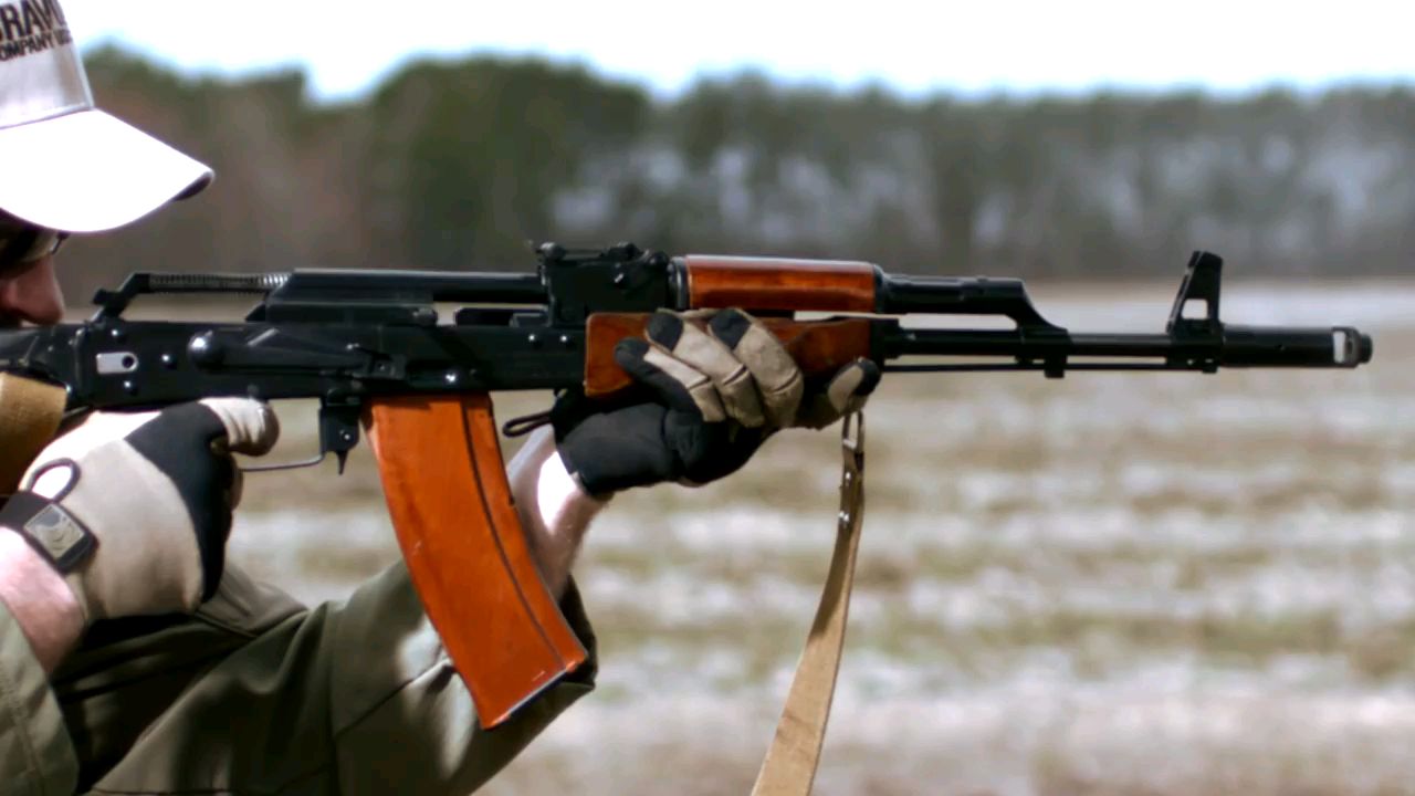 【枪械展示】ak74