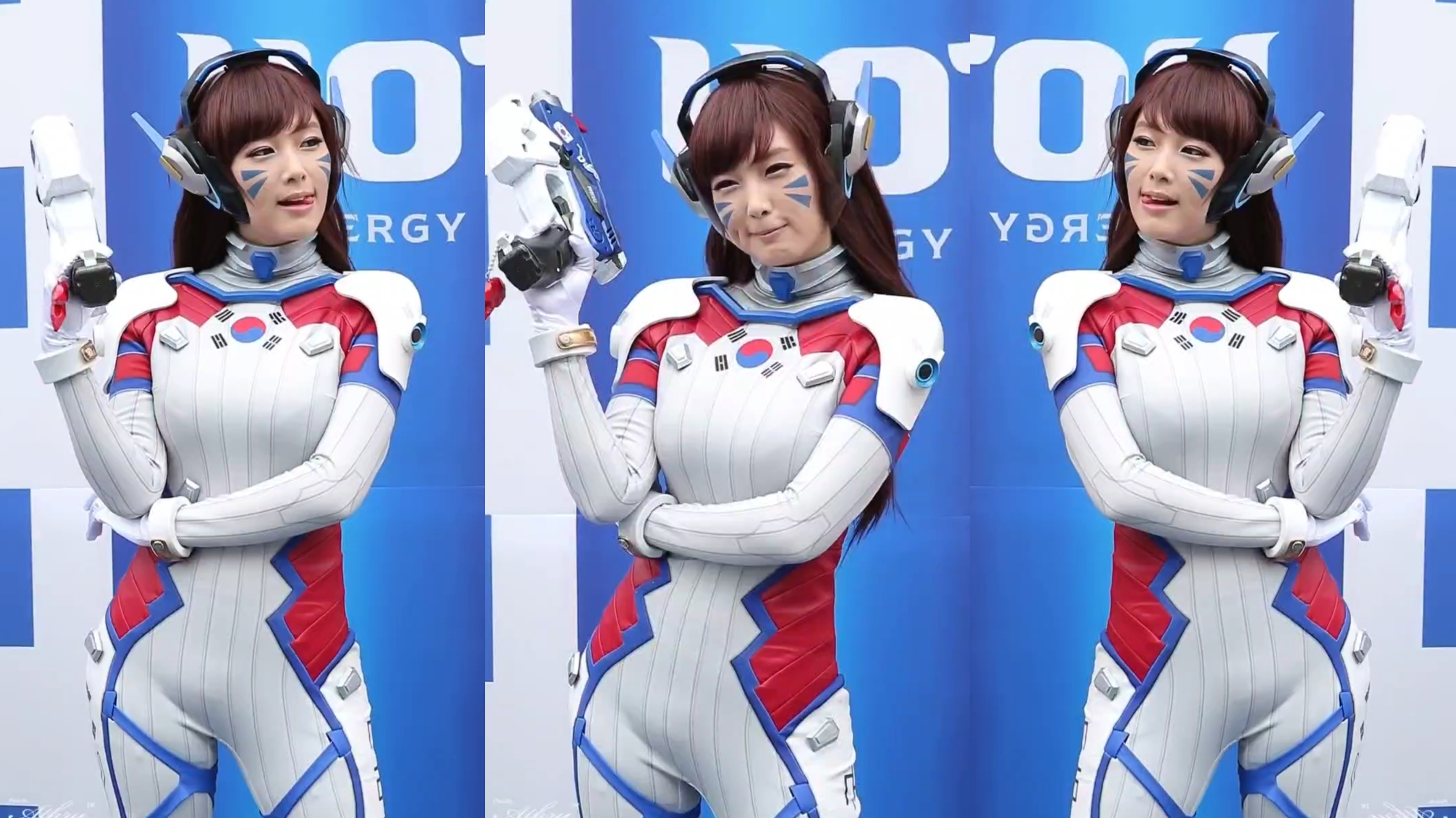 大 爱 皮 衣!来自守望先锋的DVA~cosplay!