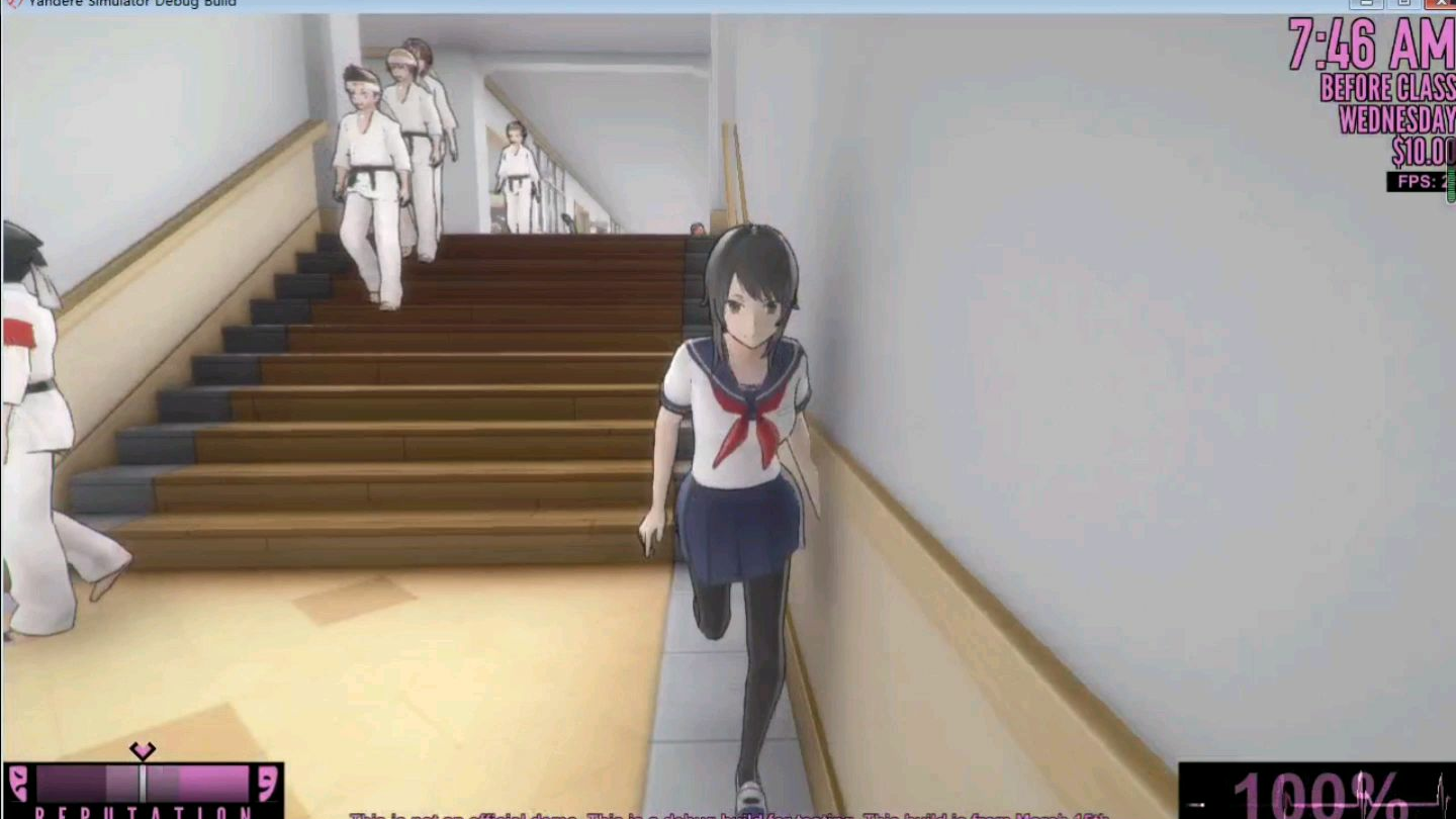 【YanSim☆病模实况】单纯逛学校~