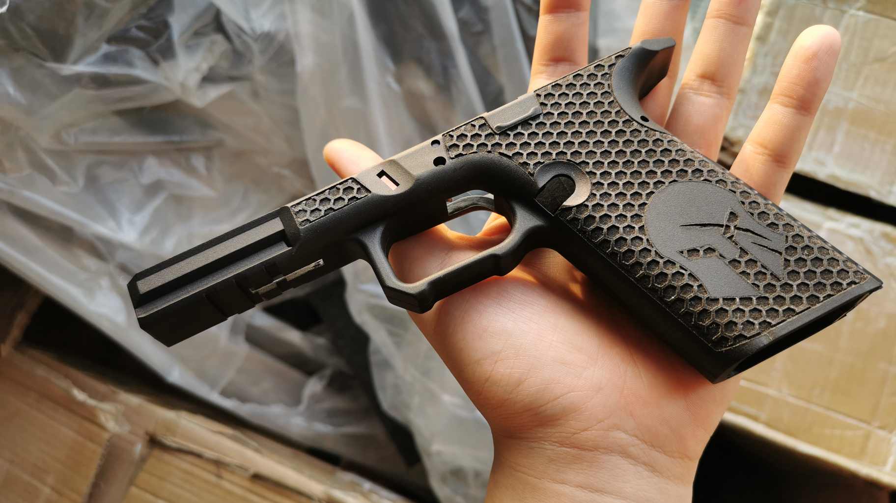 忽必烈p1 水弹 sai blu握把镭射小试