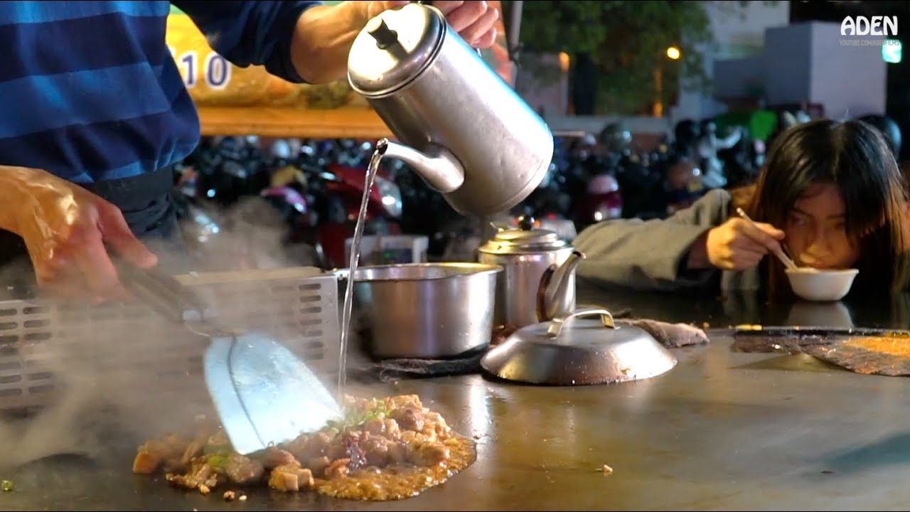 夜市铁板烧-台湾街头美食
