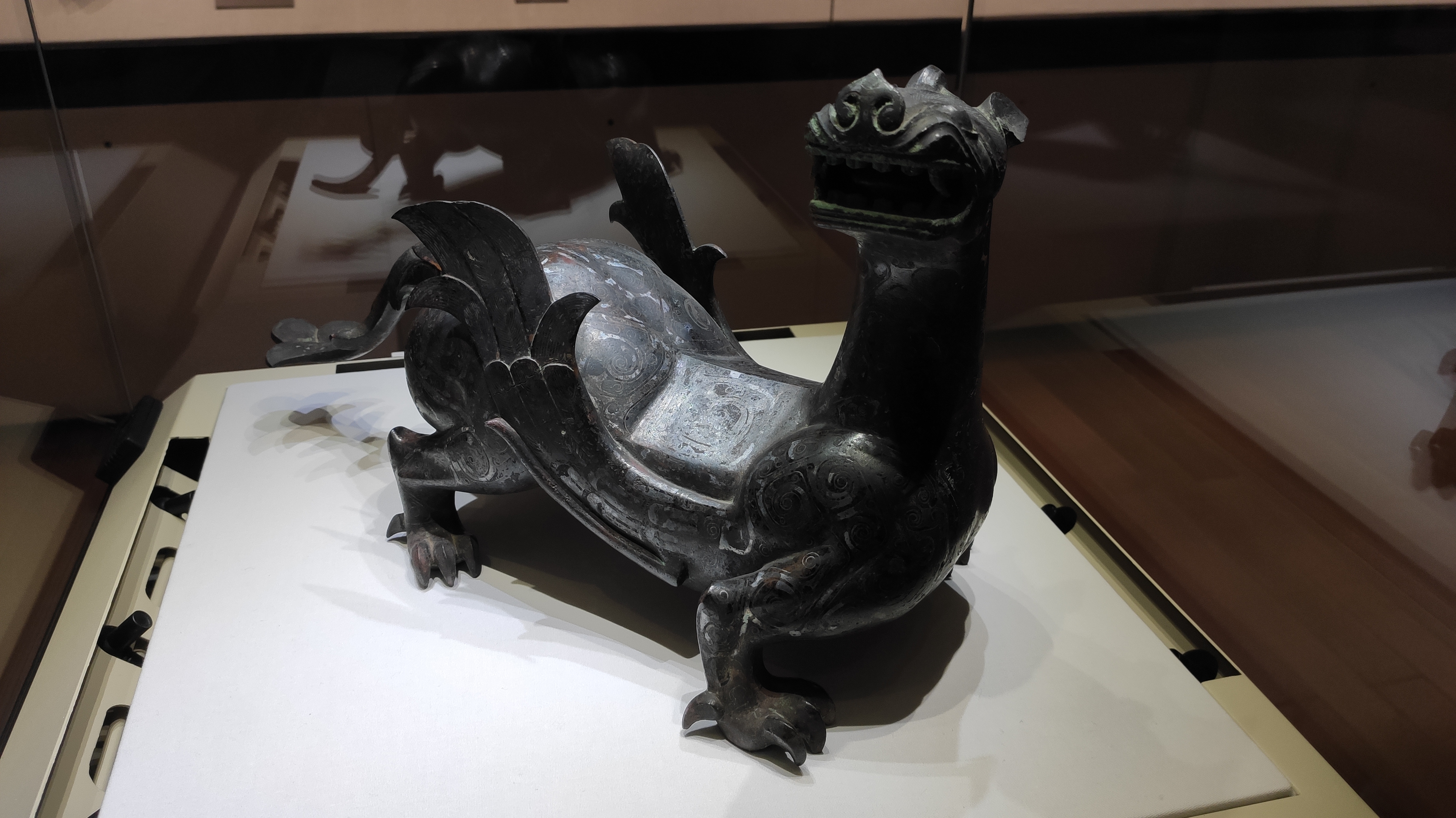 中山国文物展——错金银神兽