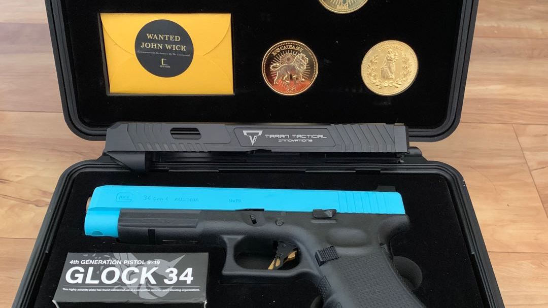 flux防御公司的p320突袭者卡宾套件